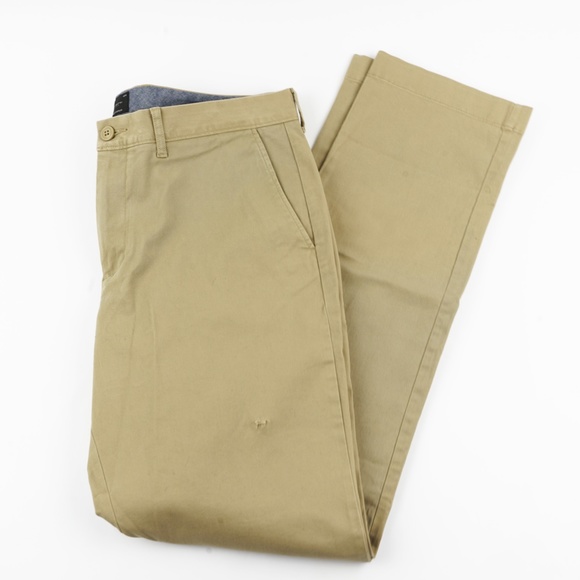 New JCREW Mens Size 34 / 34 770™ Straight-fit stretch chino pant in Khaki - Picture 5 of 7
